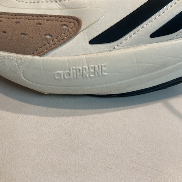 ADIDAS OZELIA Women's Beige Leather Mixed Sneakers Size 4.5 EUC 36.5 EUC - Picture 5 of 14